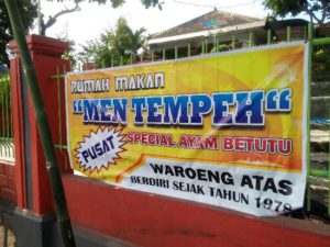 Ayam Betutu Men Tempeh