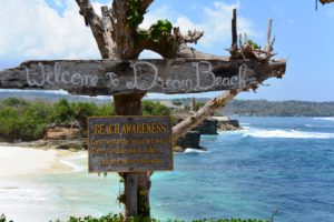 dream beach nusa lembongan