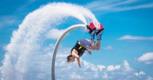 Flyboarding di Tanjung Benoa