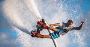 Flyboarding di Tanjung Benoa