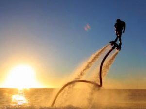 Flying Board di Pantai Tanjung Benoa Bali