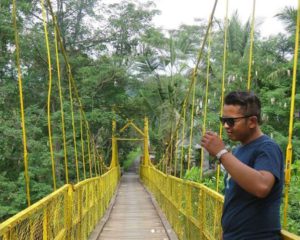 Jembatan Kuning Tukad Yeh Unda