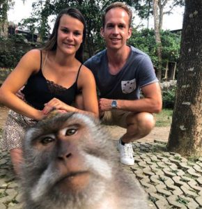 Monkey Selfie Bali
