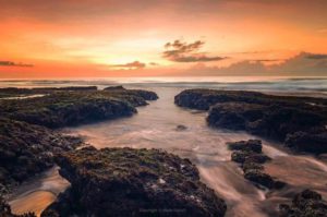 Sunset di Pantai Manyar Ketewel