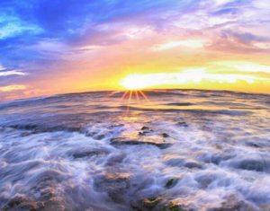 Sunrise di Pantai Manyar Ketewel