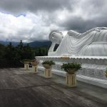 Patung Budha Tidur Vihara Dharma Giri