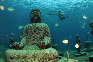 Patung Budha Unik di Bali