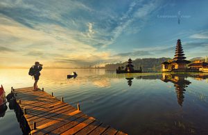 Pura Ulun Danu Bratan spot foto favorit para fotografer