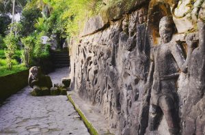 Relief Yeh Pulu Gianyar