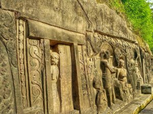 Relief Yeh Pulu Gianyar