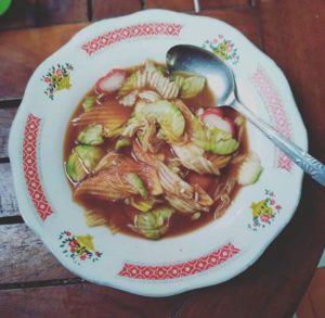Rujak Kuah Pindang Bu Putu