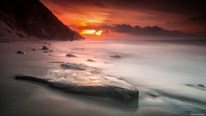 Sunrise di Pantai Pandawa Bali