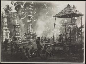 Upacara Ngaben di Bali Zaman Dulu