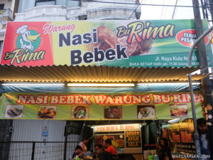Warung Nasi Bebek Bu Rima Kuta