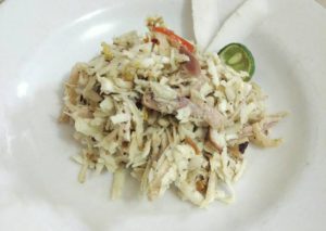 lawar putih khas Bali