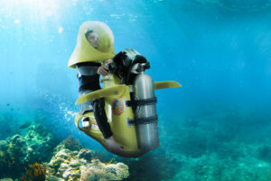 scooter underwater bali