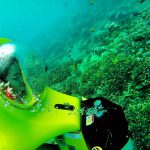 scooter underwater bali