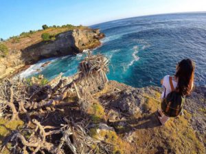 smoke beach nusa penida